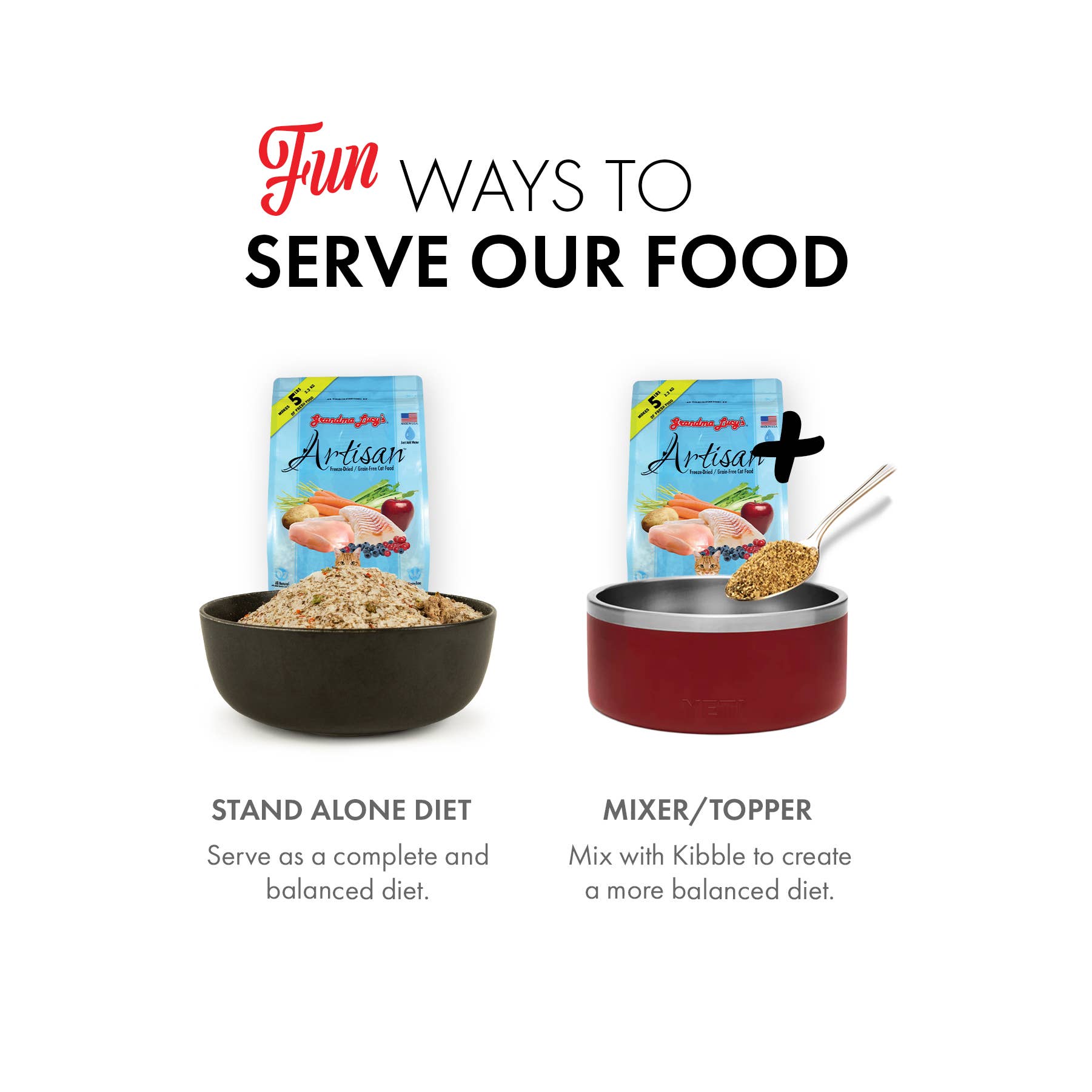 Grandma Lucy's - Wholesale Pet Food - Cat - Artisan Chicken & Fish Cat Food – 1lb4