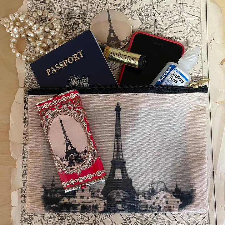 Bolsas com zíper por atacado de Nelda Barchers Glitter Cards