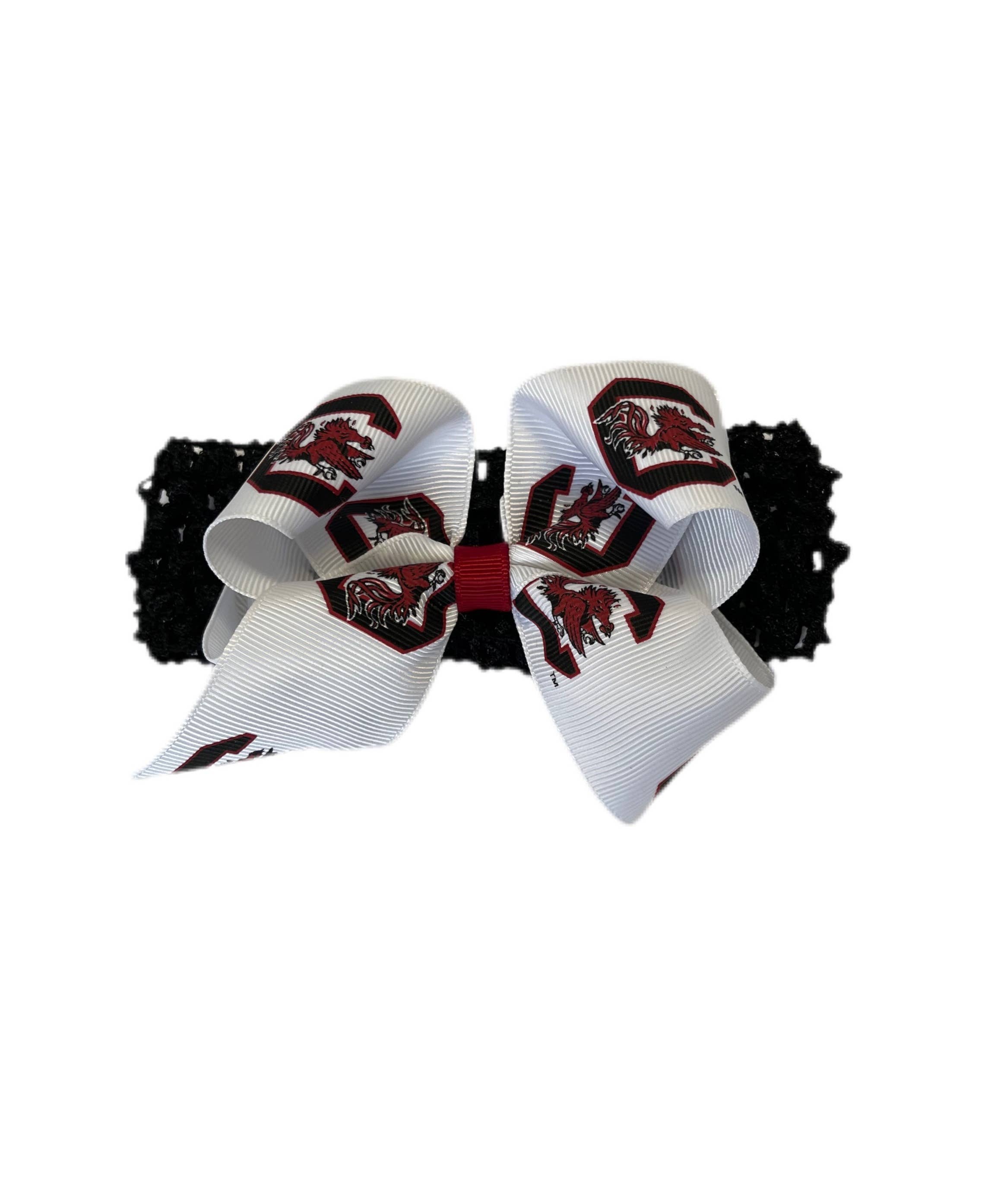 USA Licensed Bows and Accessories – wholesale Fashion headband – women's – Crochet Headband W/ Junior Bow #2676