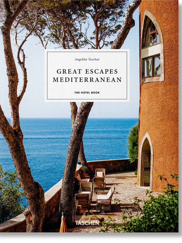 Great Escapes Mediterranean. The Hotel Book (German, French, English) for wholesale by TASCHEN America