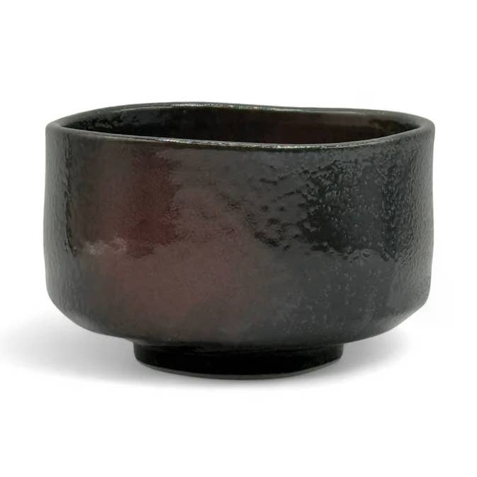 Kurosuna Black Mino-yaki Chawan - Japansk Matcha-skål for engroshandel hos Inoue Tea