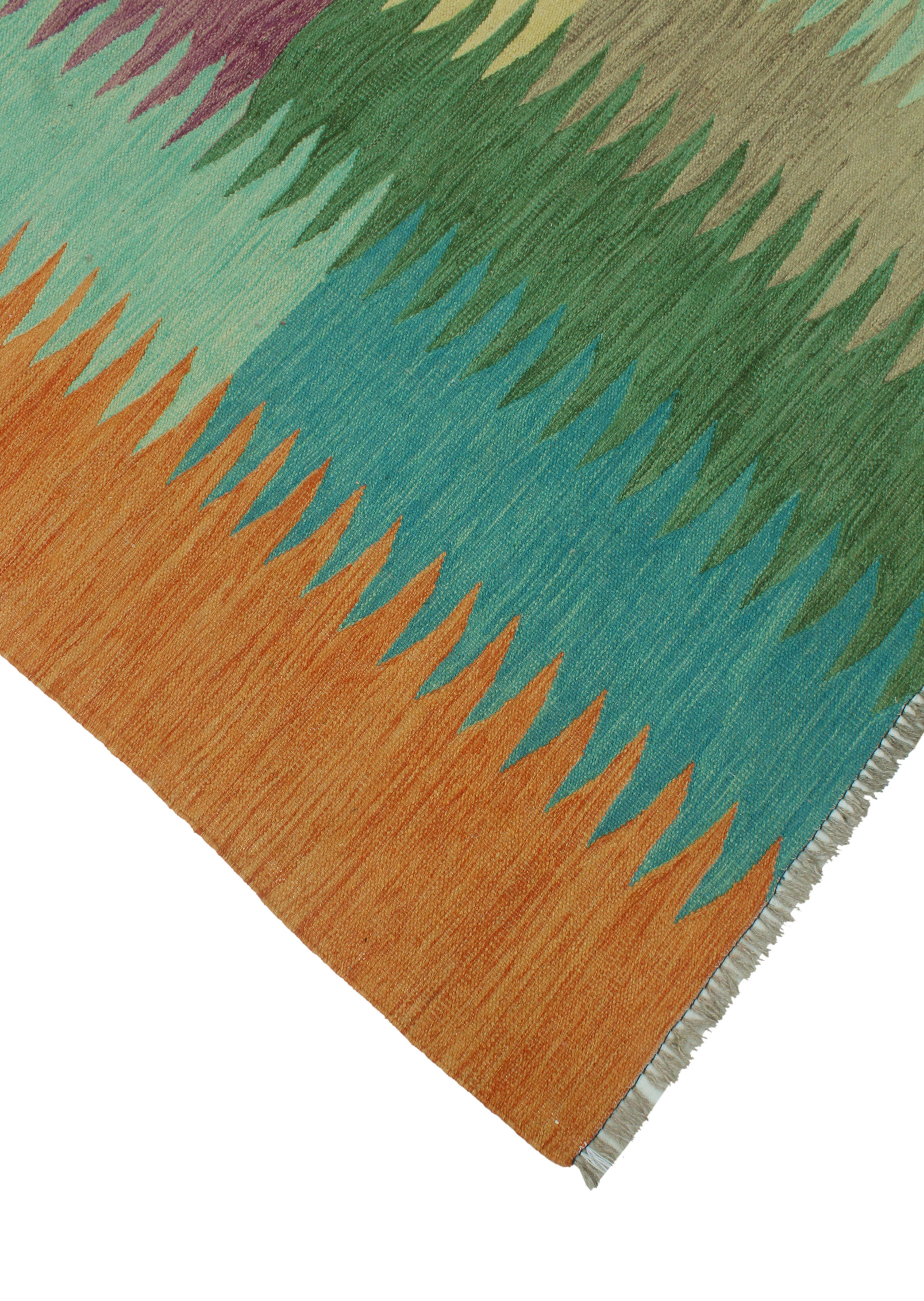 Noori Rug – wholesale Area rug – Winchester Shenshah Rust/Green Rug, 8'6" x 9'9"1