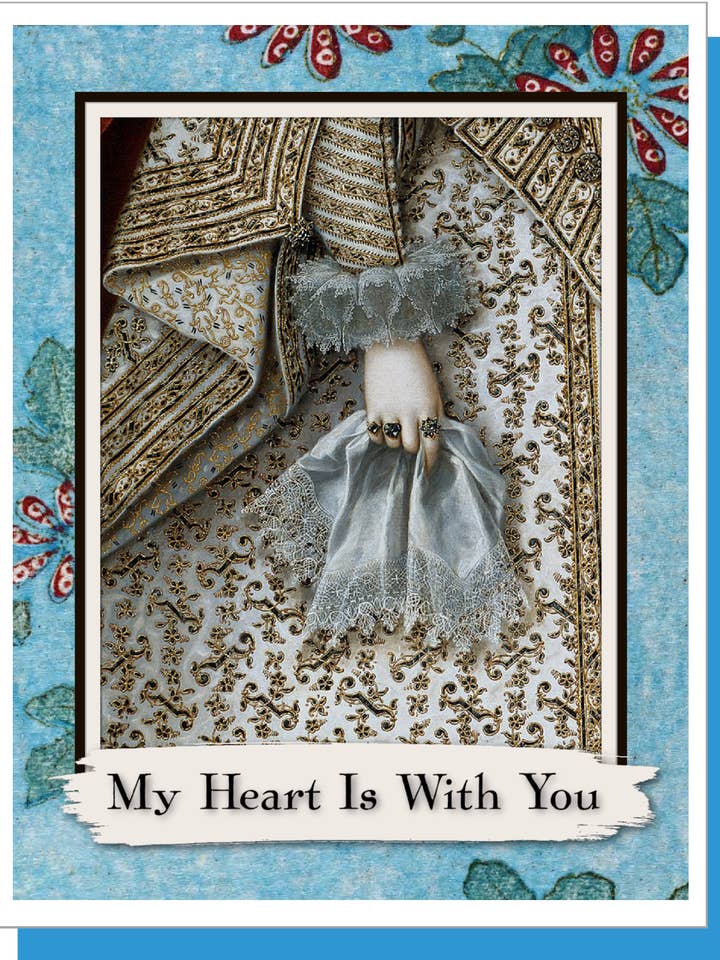 My Heart is With You - Sympathy Card for wholesale by Ümlaut Brooklyn