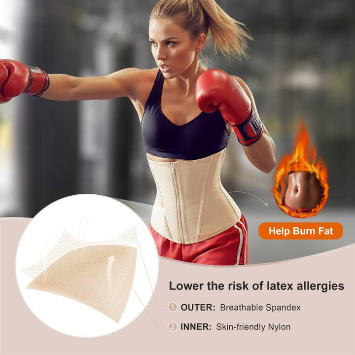 ShaperX Shapewear - Wholesale Corset - Women's - SHAPERX 15 Steel Bones Waist Trainer for Workout & Hourglass Shaping8