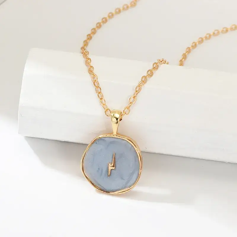 Gemscape UK – wholesale Pendant/charm necklace – Element Gold Necklace with Pendant10