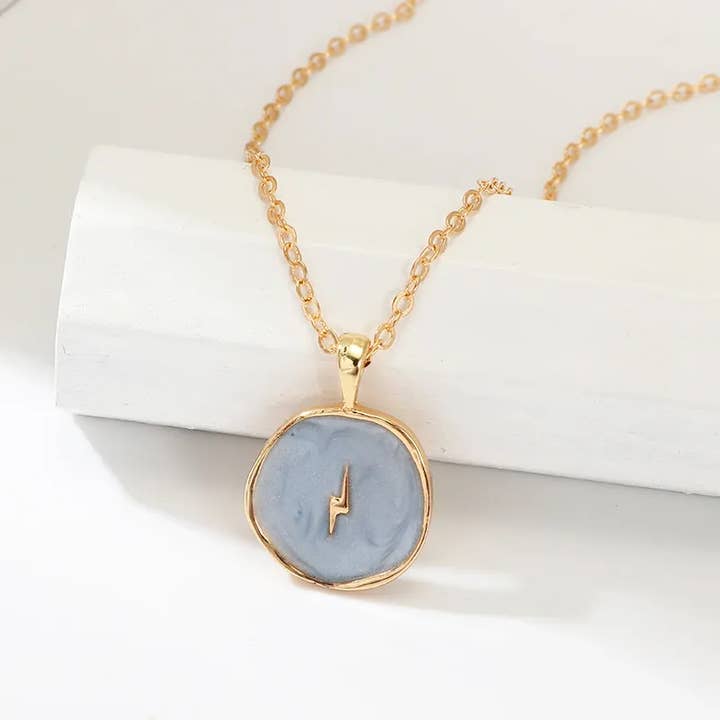 Gemscape UK – wholesale Pendant/charm necklace – Element Gold Necklace with Pendant10