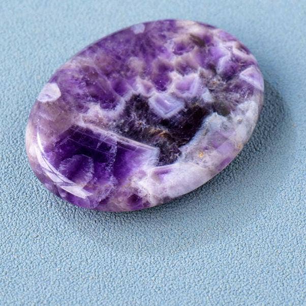 Moon Rituals - Wholesale Spiritual Stone/Crystal - Crystal Worry Stone Collection - Rose Quartz, Moss Agate, Sodalite & More, Christmas Crystal Gift7