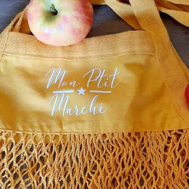 Bout 2 Chou - Wholesale Grocery/Shopping Bag - “Mon Petit Marché” Personalized Food Net1
