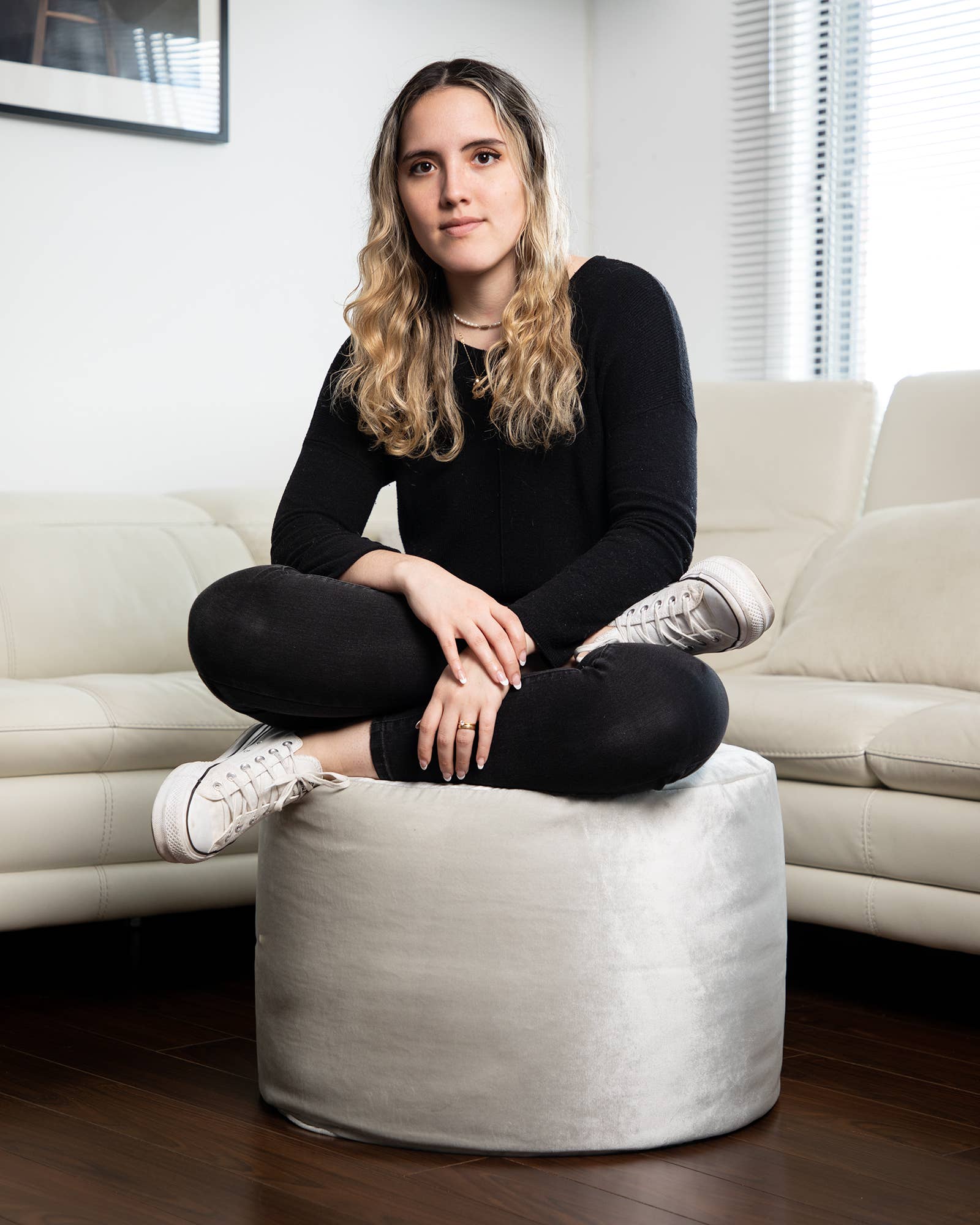 Gouchee Home - Vente Pouf - Pouf Gouchee Home Eclipse en velours1