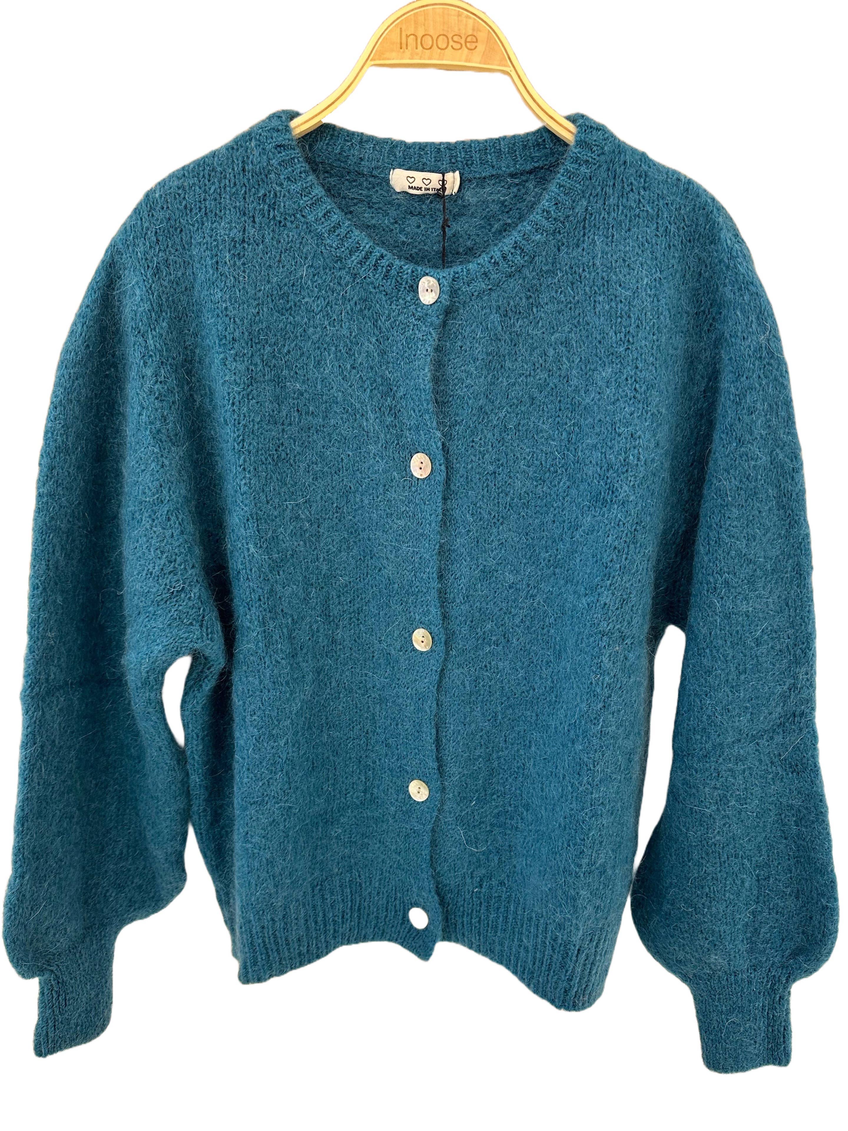 Orice – Großhandel Strickjacke – Damen – Langärmelige Baby-Mohair-Strickjacke von Orice13