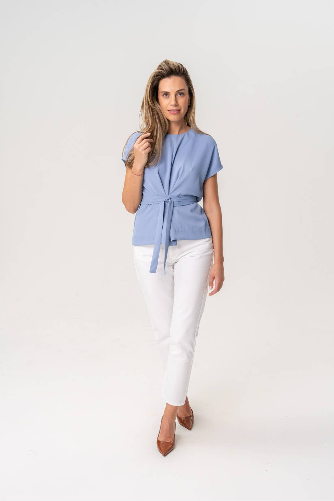 CAPSULE by Agnė Gilytė - Wholesale Jeans - Women's - Cropped jeans 'SKORPIOS' | high quality cotton27