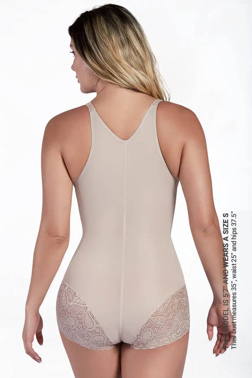 Curveez - Vente Sous-vêtements sculptants – femme - Body en dentelle taille basse9