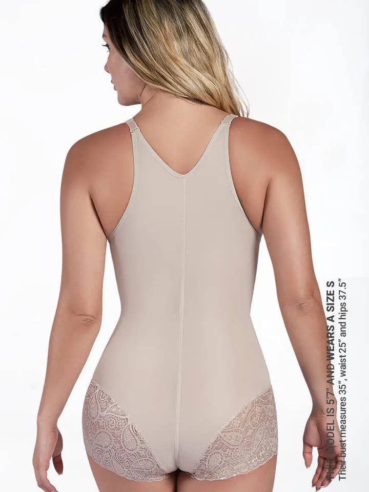 Curveez - Vente Sous-vêtements sculptants – femme - Body en dentelle taille basse9