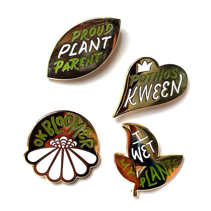 Plant Lover Pin Set for engroshandel hos Skinny Vinny