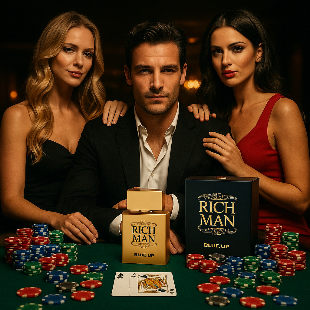 SDI-PARIS - Wholesale Perfume/Eau de Toilette - Blue-Up Rich Man Square – Men's Eau de Parfum 100 ml2