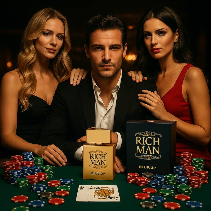 SDI-PARIS - Wholesale Perfume/Eau de Toilette - Blue-Up Rich Man Square – Men's Eau de Parfum 100 ml2