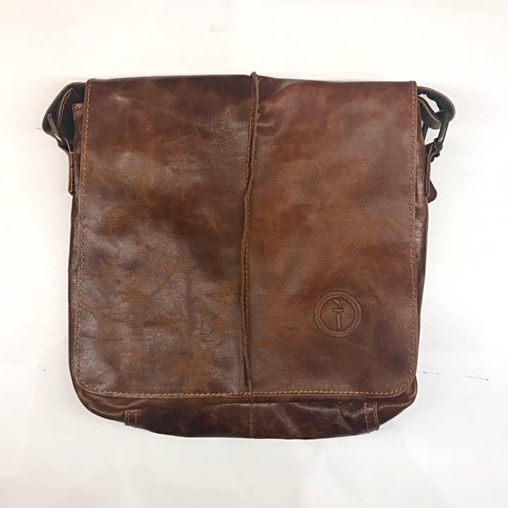 Men's Gifts Australia - Wholesale Messenger Bag - Unisex - Leather Messenger Bag-Wanderer -Regular