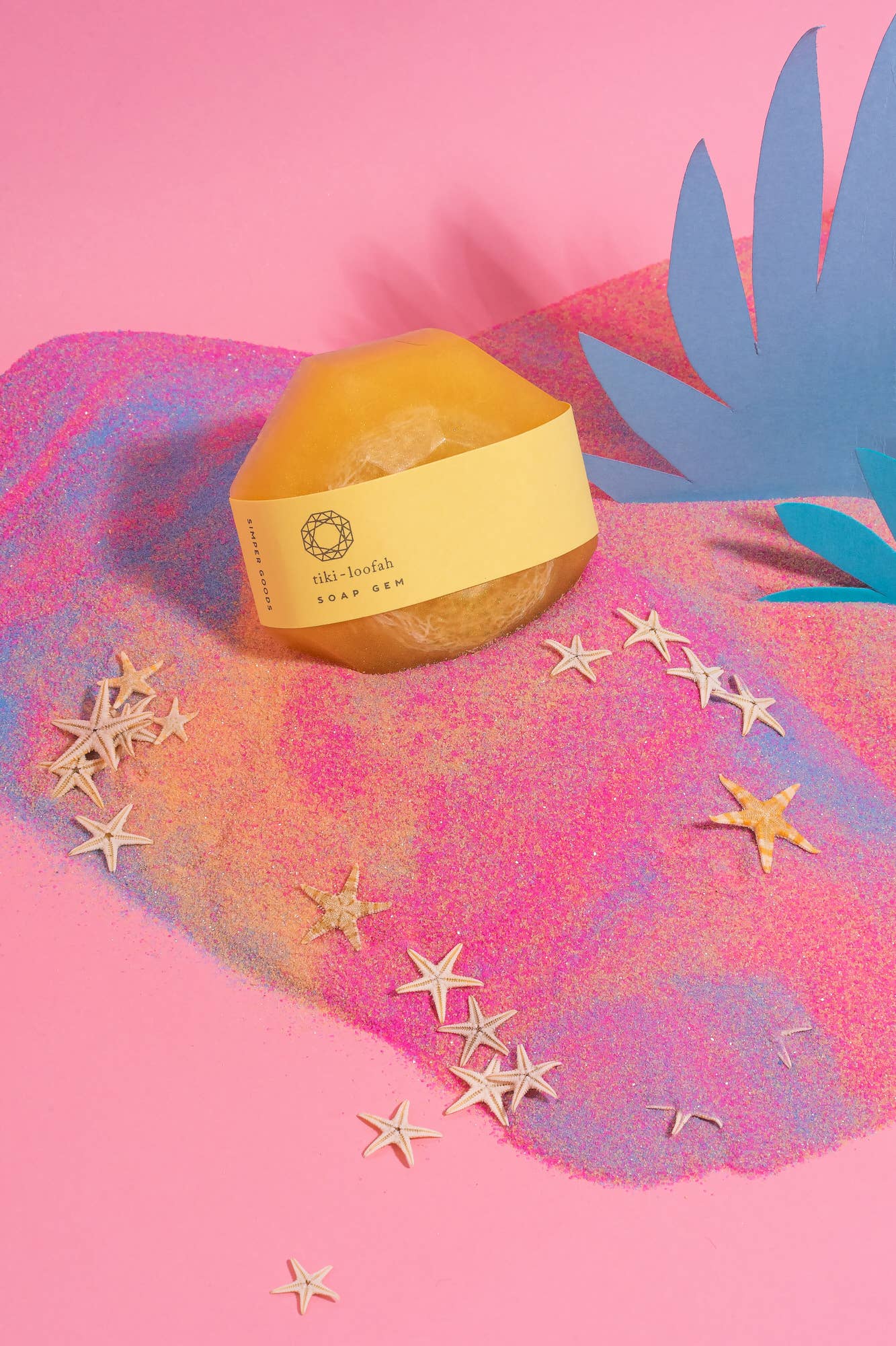 Simper Goods - Wholesale Bar Soap - Tiki Loofah Soap Gem1