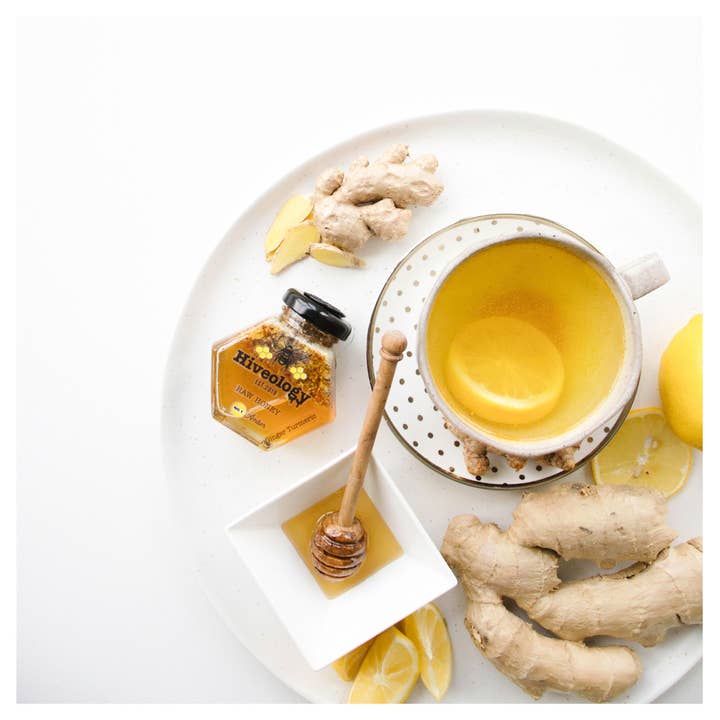 Hiveology - Wholesale Honey - Ginger + Turmeric Infused Honey1