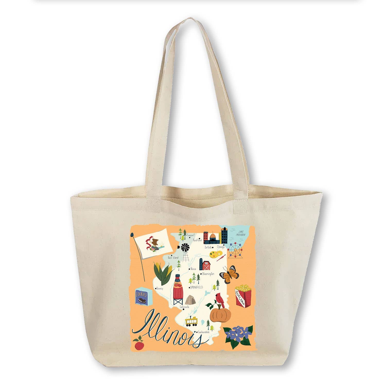 Works of Heart - Wholesale Tote Bag - Unisex - Home State Home: Canvas Totebag10