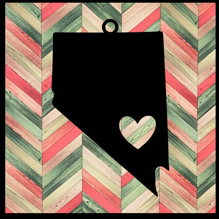 Metal Ornament Nevada for wholesale by Designed With Sparks