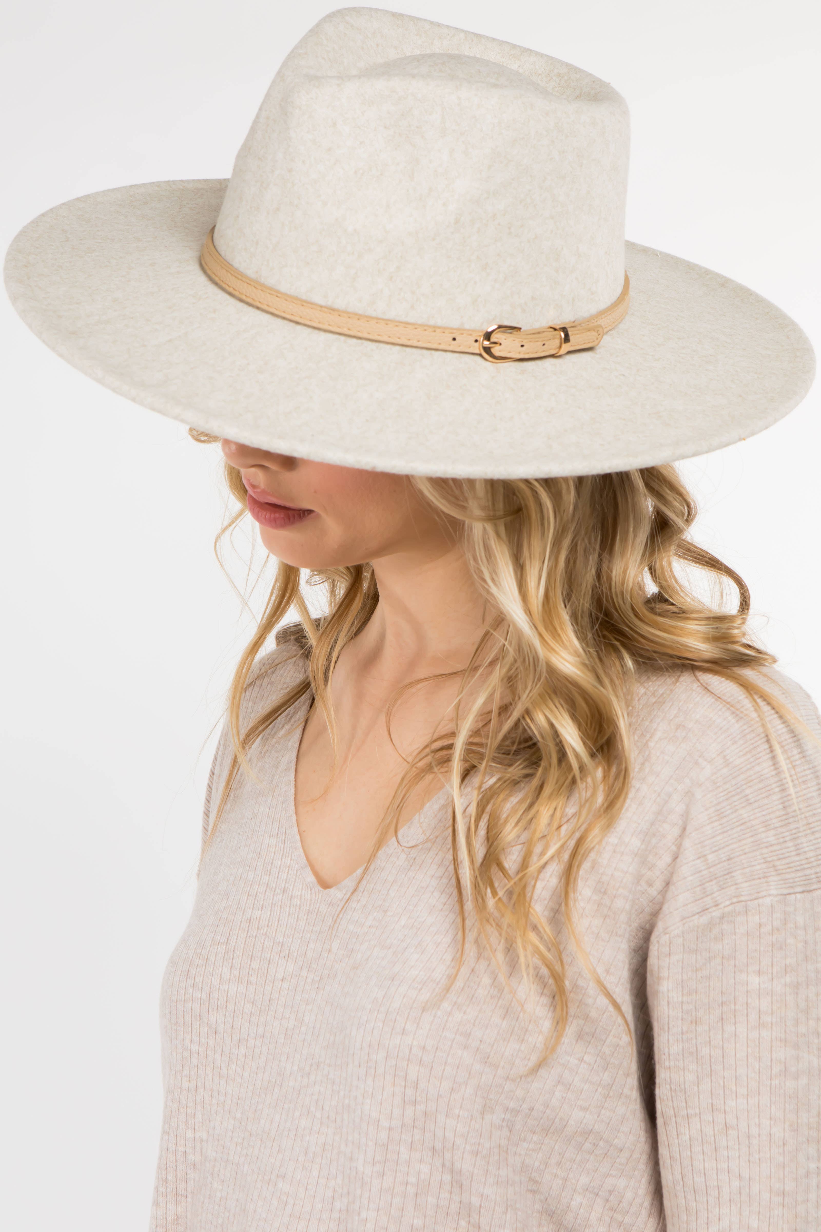 Jeanne Simmons Accessories - Wholesale Fedora - Women's - Fedora Faux Felt Large 3993 Hat Winter1