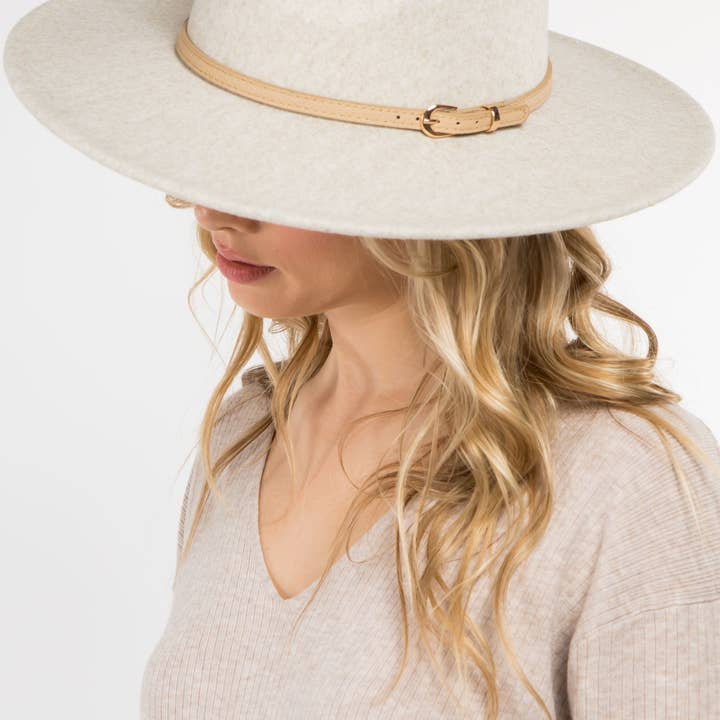 Jeanne Simmons Accessories - Wholesale Fedora - Women's - Fedora Faux Felt Large 3993 Hat Winter1