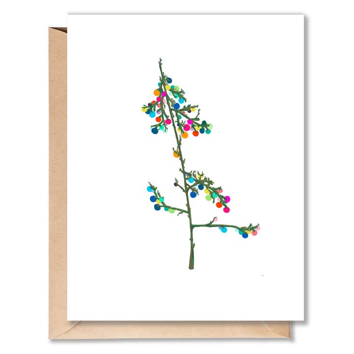 Sad But Happy Tree - Christmas Card for wholesale by Better Than The Gift