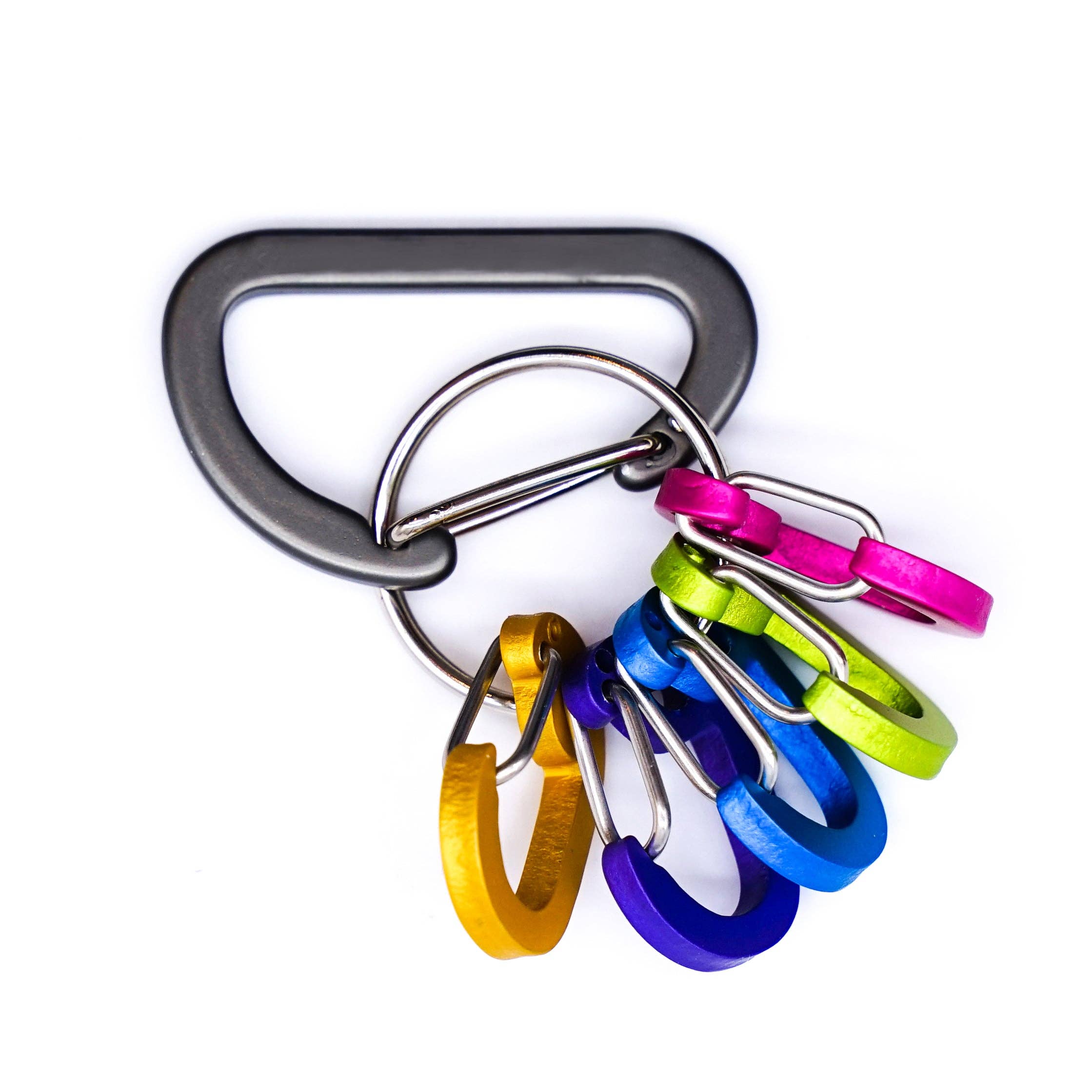 Snow Business USA - Wholesale Keychain - Unisex - Multi Color Mini Carabiner0