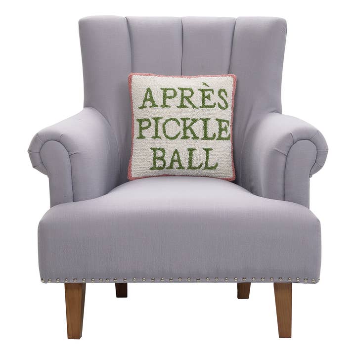 Peking Handicraft - Wholesale Throw/Decorative Pillow - Apres Pickleball Hook Pillow1