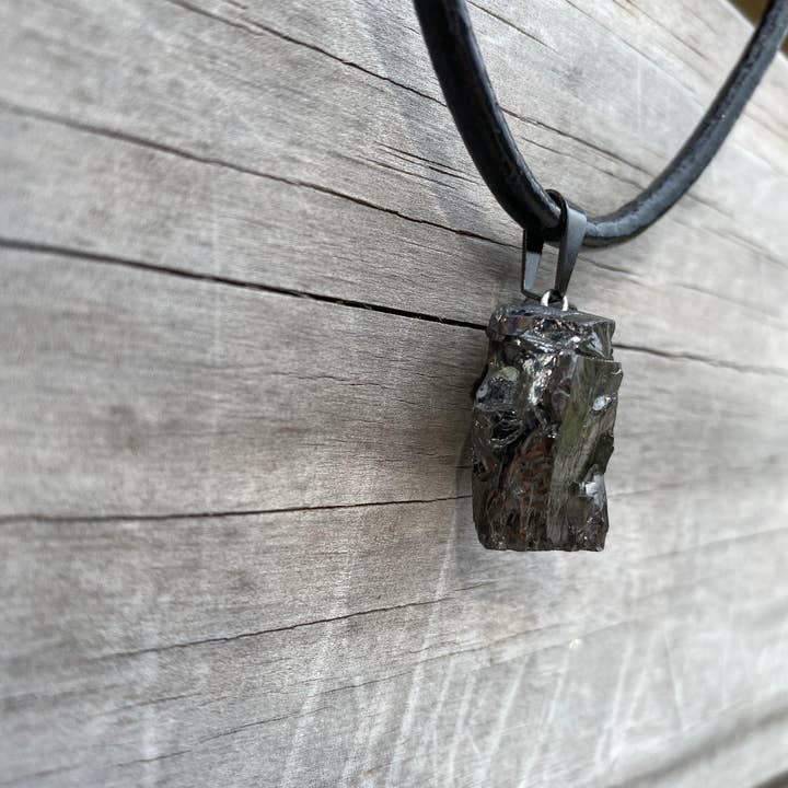 Karelia Creations - Wholesale Pendant/Charm Necklace - XL Elite Noble Raw Shungite Necklace | 7-14 grams | Unisex10
