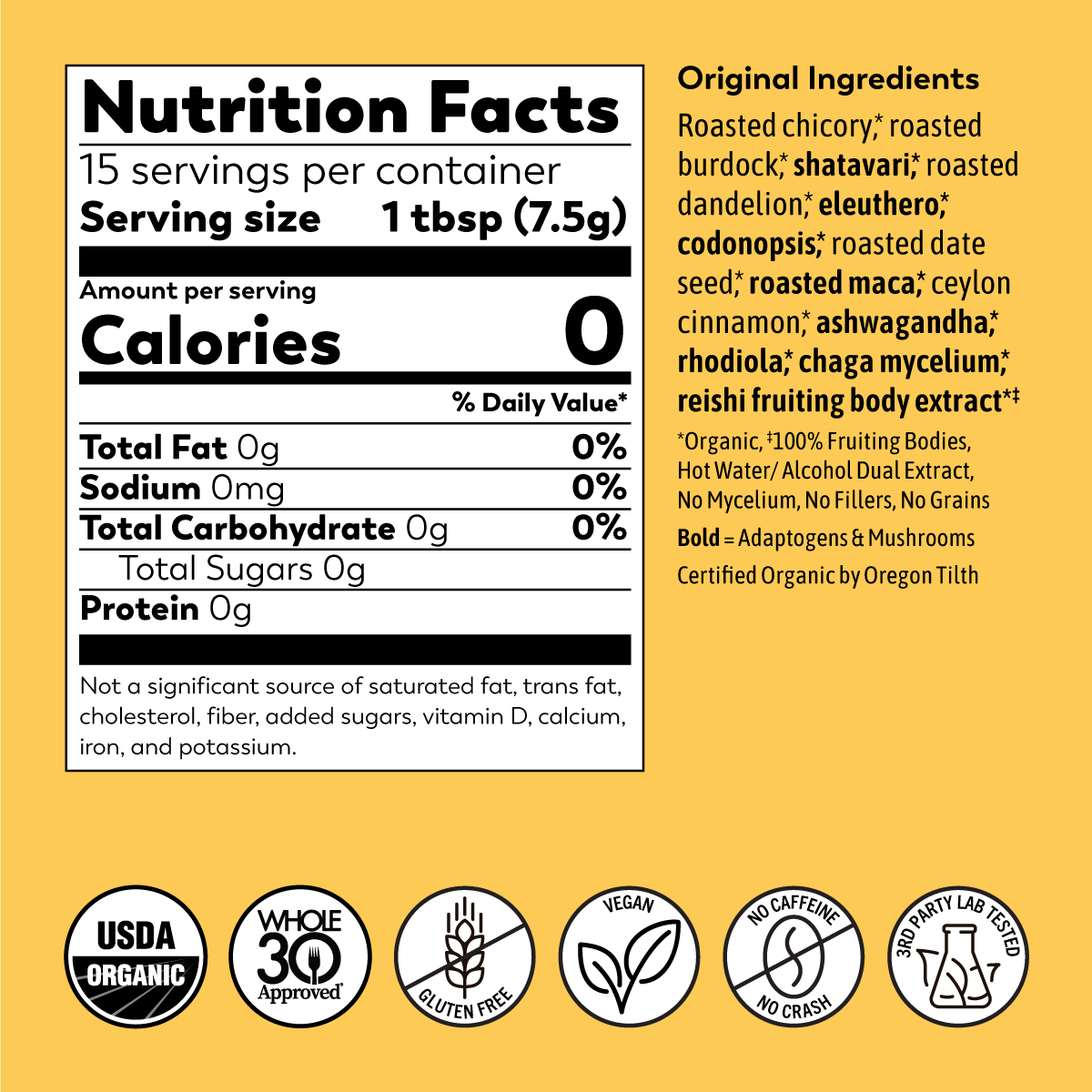 Rasa - #1 in Functional Adaptogens - Wholesale Health/Detox Tea - Rasa Original | Coffee Alternative | 8 oz6