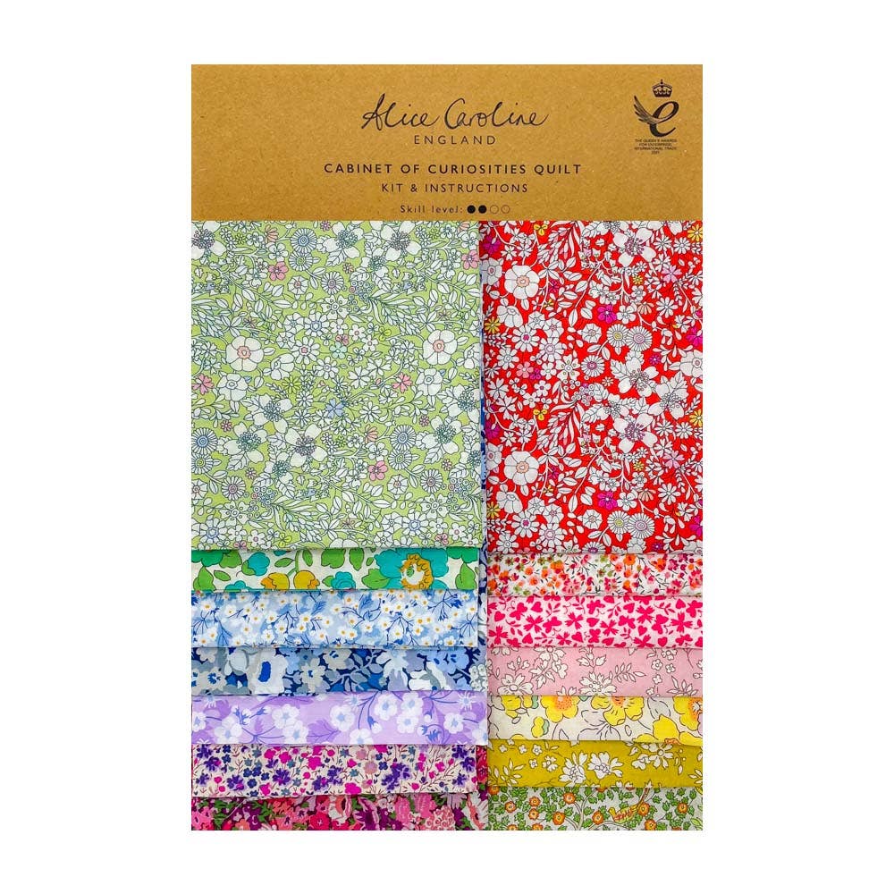 Alice Caroline - Wholesale Craft Sewing Kit - Cabinet of Curiosities Quilt Kit2