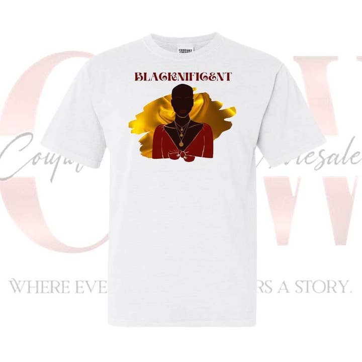 Blacknificent, Heat Transfers for wholesale by Couture Story Wholesale