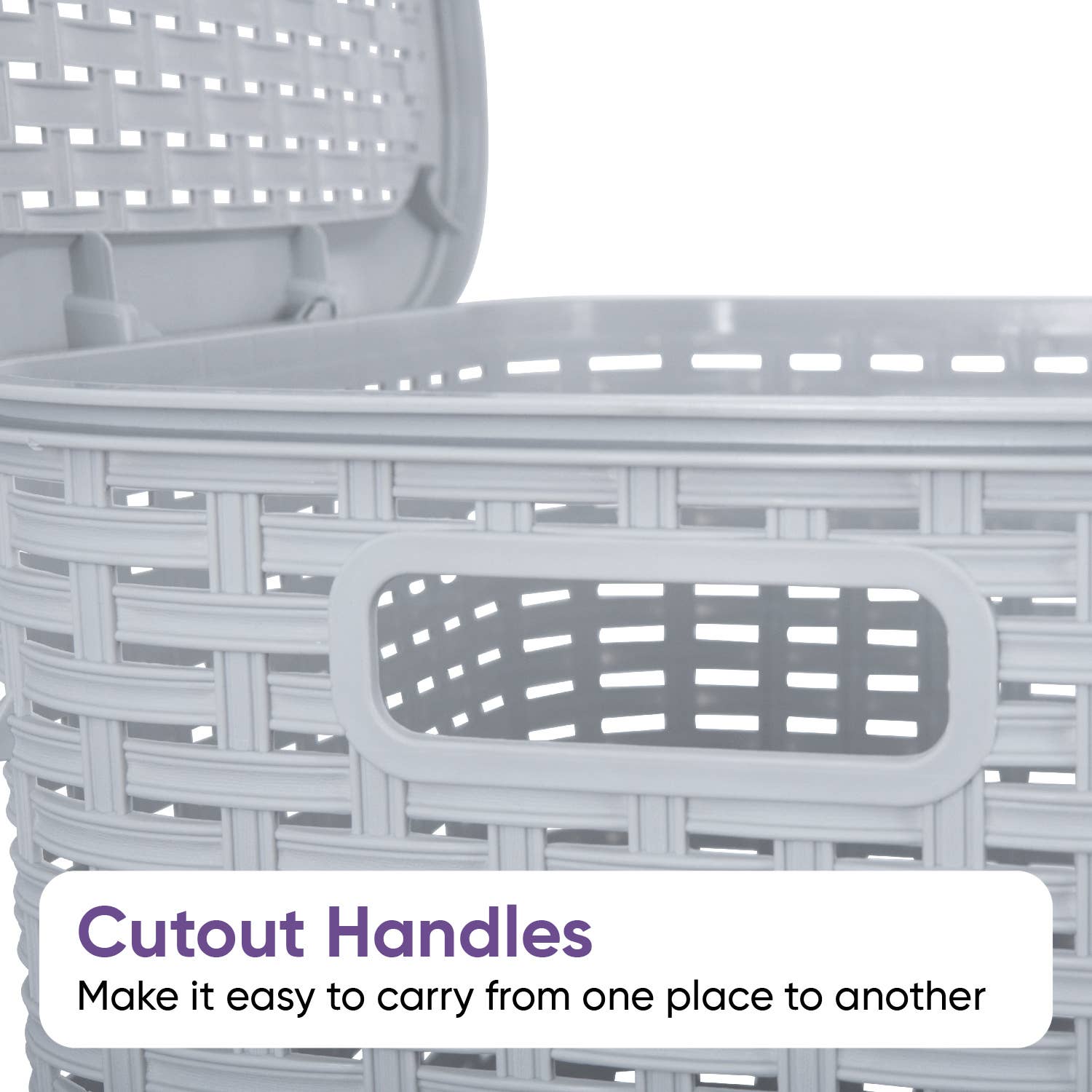 Superio Brand - Wholesale Laundry Hamper - Wicker Design Laundry Hamper, 60 Liter Tall Laundry Hamper12