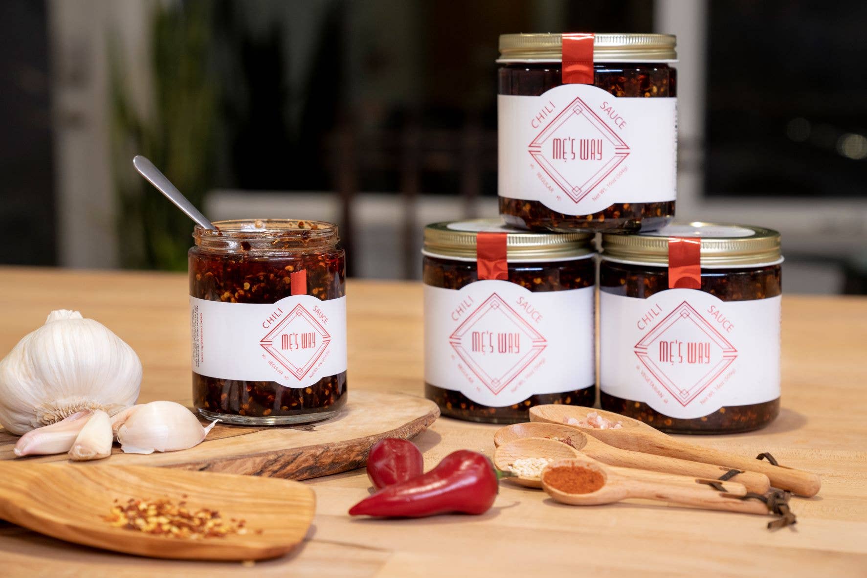 Me's Way LLC - Wholesale Sauce - MẸ’S WAY CHILI SAUCE-REGULAR-8oz3