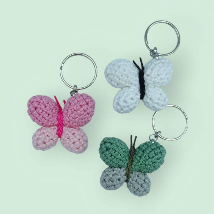 Porte-clés en forme de papillon pour la vente par Knuffelsenzo