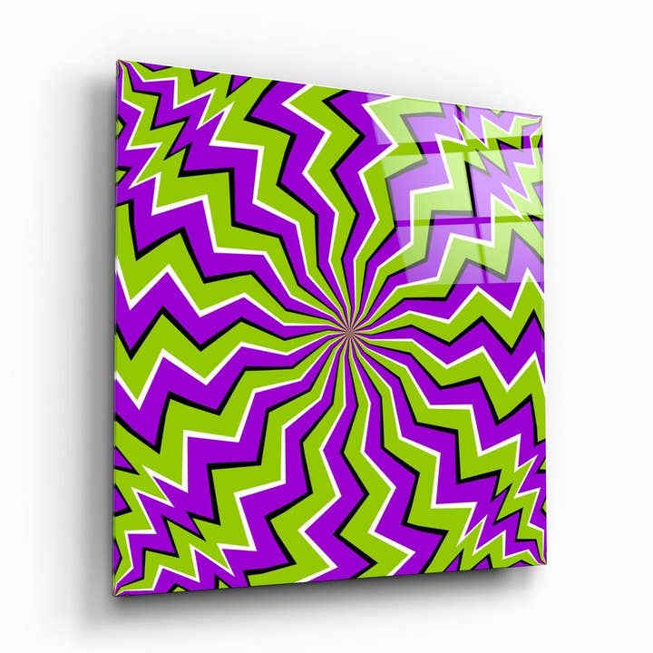 ・"Hypnotize"・Art mural en verre pour la vente par Artdesigna KG