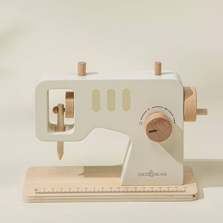 Coco Village - Wholesale Wood Toy - Kids - Wooden Sewing Machine Playset