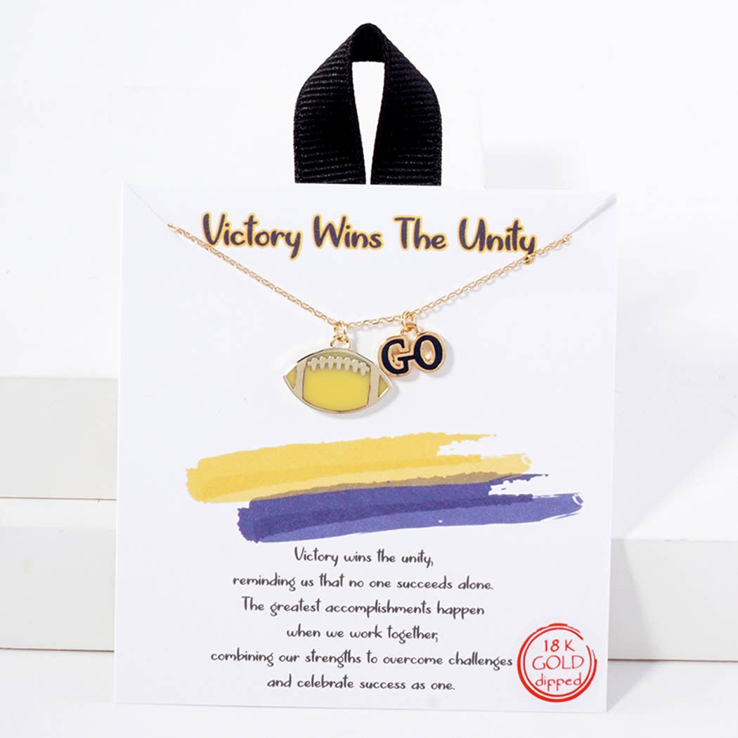 Fashion City – wholesale Hänge-/berlockhalsband – Fotbollstema Designad Hängsmycke Halsband17