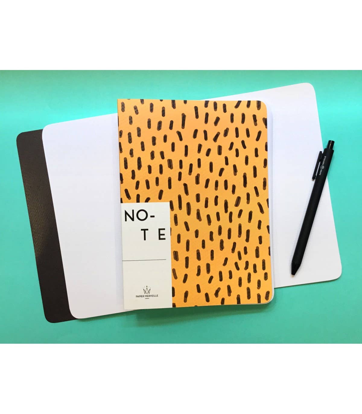 Papier Merveille - Wholesale Notebook - A5 spiral notebook - Cheetah3