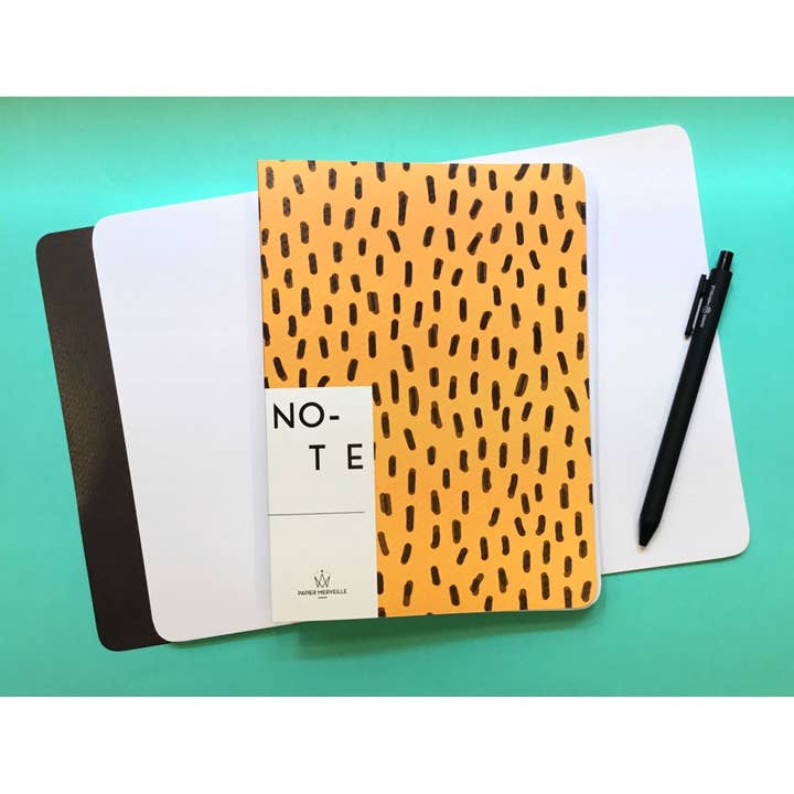 Papier Merveille - Wholesale Notebook - A5 spiral notebook - Cheetah3