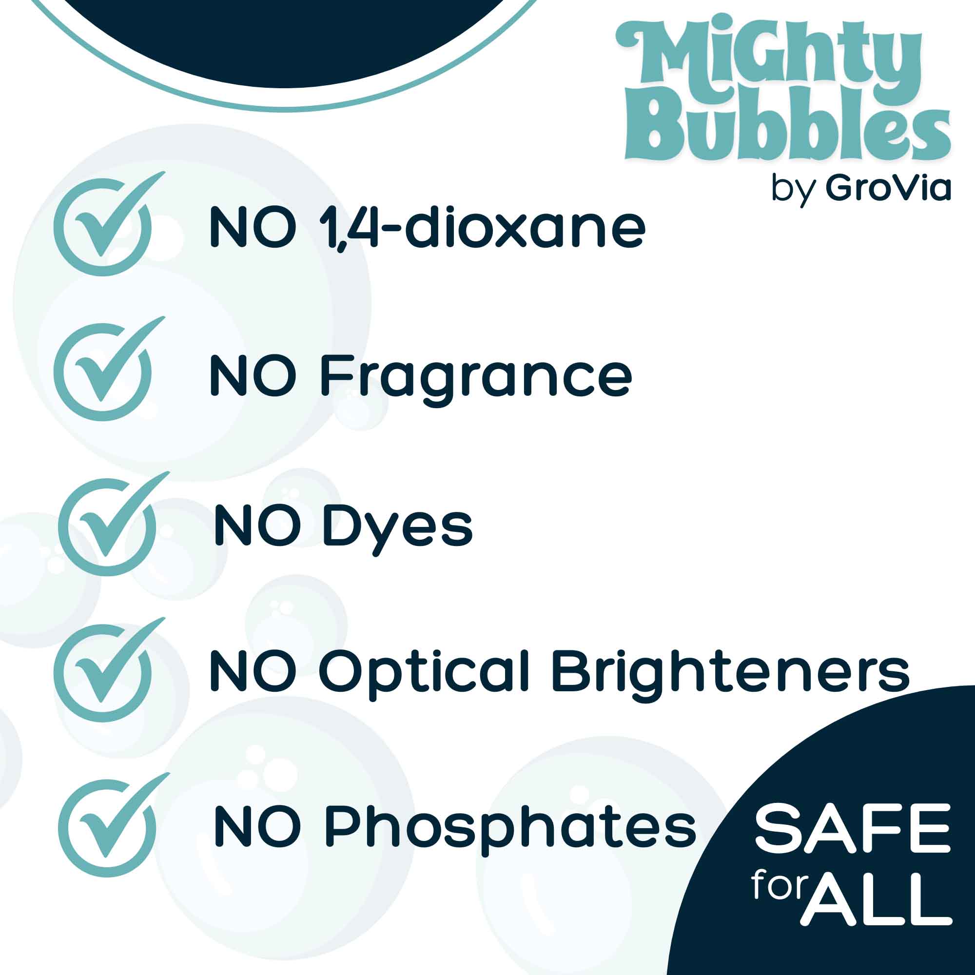 GroVia Modern Diapers - Wholesale Laundry Detergent Powder/Pods - Mighty Bubbles Laundry Treatment 20 count3