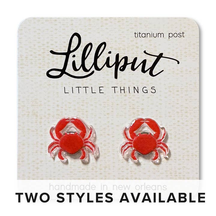 Crab Earrings // Blue Crab Earrings // Red Crab Earrings and other Purchase Wholesale soft shell crabs. Free Returns & Net 60 Terms on Faire trending on Faire.