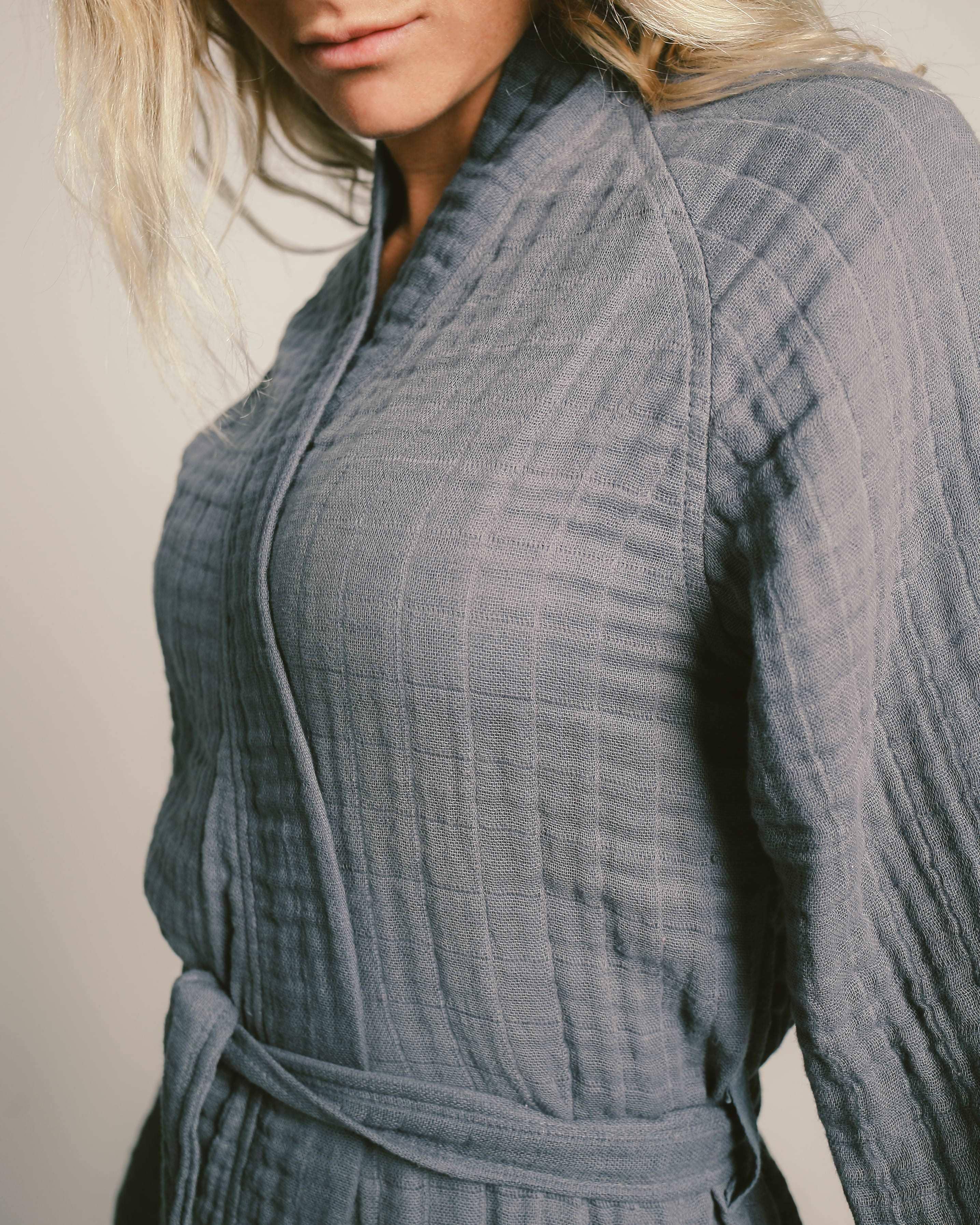 Happy Place Brand - Wholesale Robe - Women's - Organic Gauzy Robe4