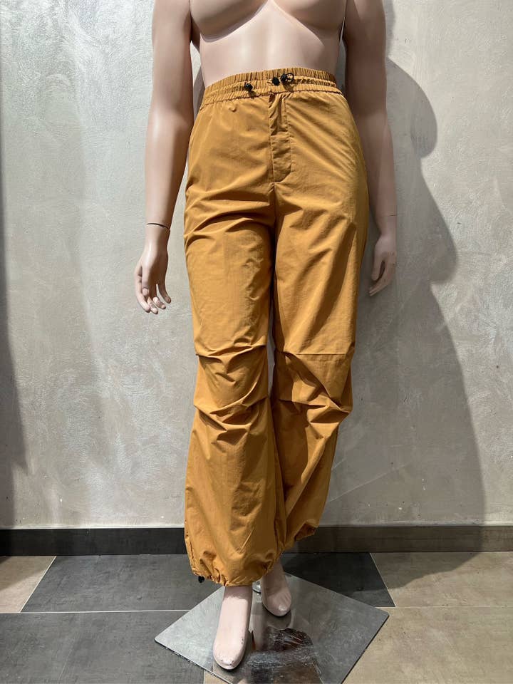 Amy & Clo Invogue - Wholesale Pants - Women's - AC349 PARACHUTE CARGO PANTS1