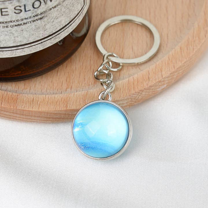 SoapElenGlen - Wholesale Keychain - Unisex - Moon & Earth Keychain, Planets Keychain7