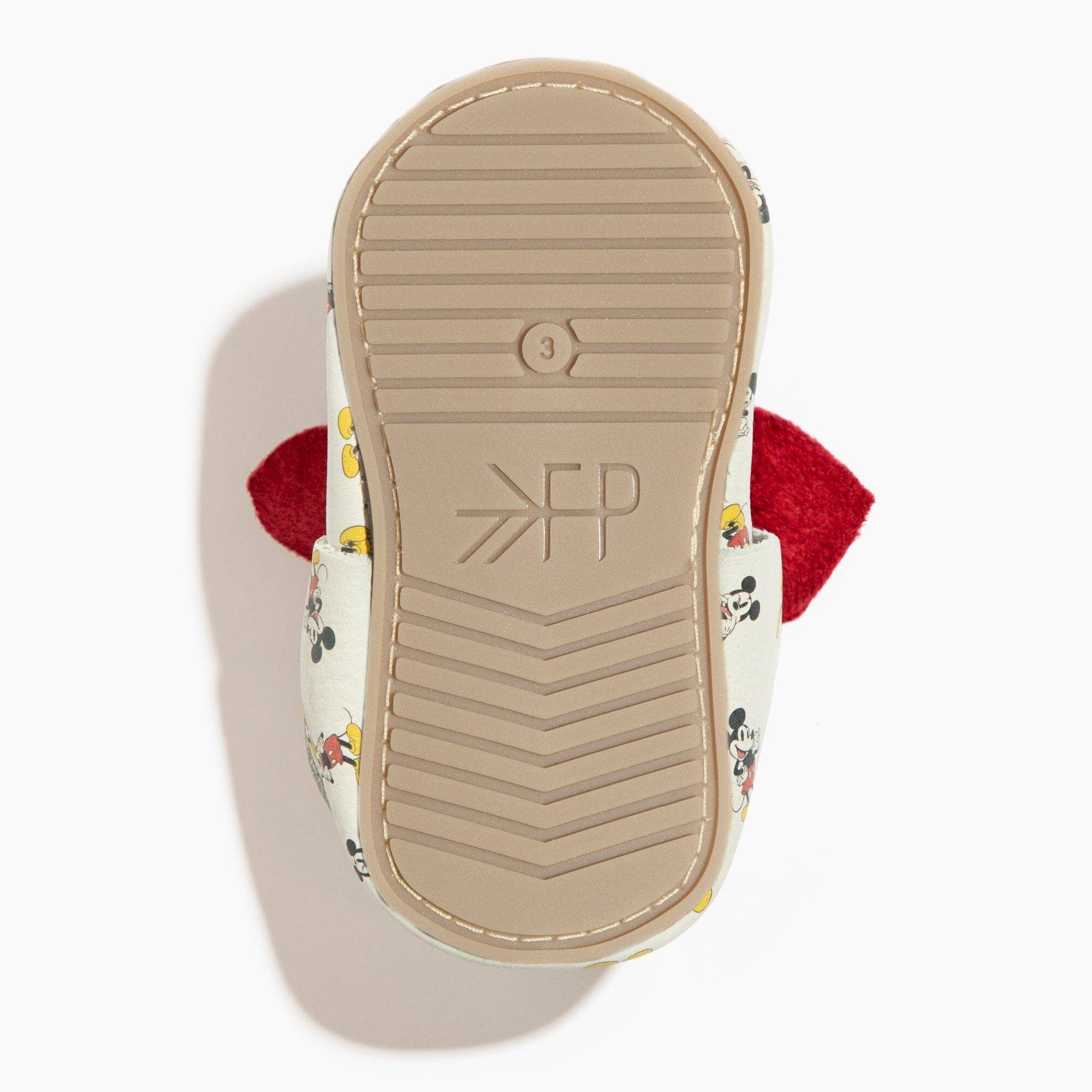 Freshly Picked - Wholesale Crib Shoes - Baby - Disney Retro Mickey Mouse Knotted Bow Baby Shoe4