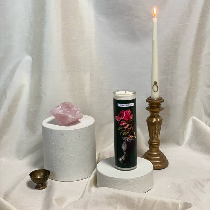 Snakes for Hair - Wholesale Votive Candle - Abundance Altar Ritual Candle