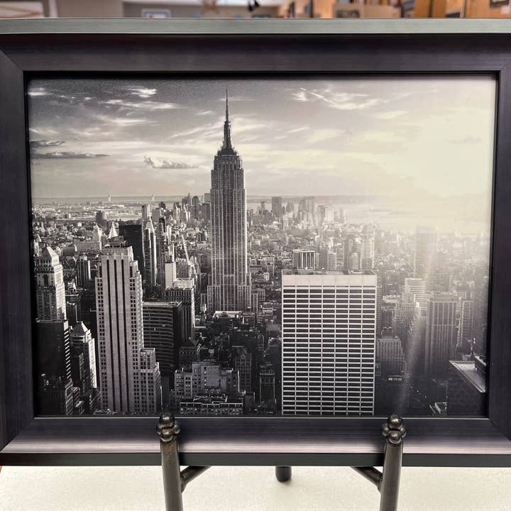 Framed New York Skyline Print for wholesale by Frame Up